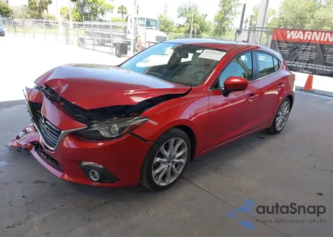 2015 Mazda Mazda3 S Grand Touring z USA, uszkodzony, nr VIN JM1BM1M30F1224119